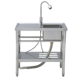 Garvee Stainless Steel Sink 2.0 Series Durable Rust Resistant Easy To Clean Modern Kitchen Sink Smooth Finish