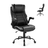Garvee Big And Tall Executive Office Chair For Heavy People 400lbs, Ergonomic Computer Desk Chair With Lumbar Support & Adjustable Headrest, Grey
