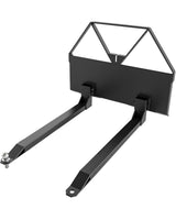 Garvee 2600 LBS Heavy Duty Pallet Forks Q235 Steel, Trailer Hitch Ball, Solid Welds, ATV & Tractor Compatible, Farm & Warehouse Use