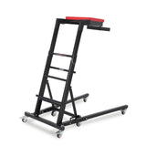 Garvee Automotive Engine Creeper Heavy Duty Foldable Creeper Adjustable Height 45-66" 400 LBS Capacity Black