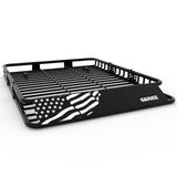 Garvee 64" x 50" Universal Roof Rack Basket, Heavy Duty Rooftop Cargo Carrier for SUVs, Trucks, Vehicles, Black - Rack