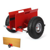 Garvee Panel Transport Cart 272kg Capacity Adjustable Clamp 25.4cm Air Tires Steel Alloy Scratch-Resistant Mats Heavy Duty Indoor Outdoor Use