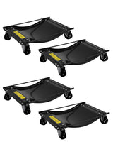 Garvee Car Moving Wheels Set 4pcs, 3.5" Steel Durable, 1000lb Capacity, 24x15in, Heavy-Duty, Smooth Transport