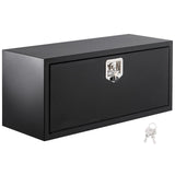 Garvee 36x14x16 Inch Underbody Truck Box Black Steel Lockable Waterproof Heavy Duty Tool Storage Organizer for Trucks - Black