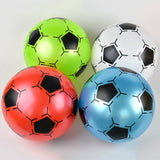 Garvee Lightweight Soft PVC Soccer Ball for Kids, Inflatable Football, Indoor & Outdoor Winter Sports, 9 Inch, Random Color