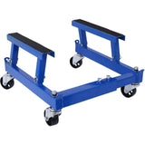 Garvee Motorcycle Engine Cradle Dolly Heavy-Duty 1500 LBS With Rubber Pads 360° Wheels For ATV And Four-Wheeler Adjustable Size Black