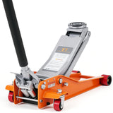 Garvee 3 Ton Low Profile Hydraulic Racing Floor Jack with Dual Piston Quick Lift Pump for Car SUV Truck Garage, 28.0x14.2x3.0 Inch, Orange - Orange