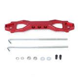 Garvee Battery Hold Down Sets Heavy Duty Aluminum Tie Down Bracket with J Bolts for Car Battery Mount, 9.17 Inch, Red