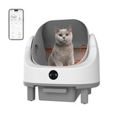 Garvee Self Cleaning Litter Box Open Top Automatic Multi-Cat 9L Waste Bin Waterproof Liners APP Control Multi-Layer Safety
