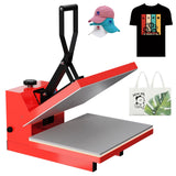 Garvee Heat Press 16x20 Heat Press Machine with Even Heating Technology for T-Shirts Clothes Canvas Bags Red