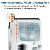 Garvee 12000 BTU 3-in-1 Portable AC Unit | Cools 550 sq.ft with Fast Auto Cooling | Quiet Air Conditioner with Dehumidifier for Bedroom & Living Room - Black