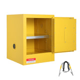 Garvee Hazardous Storage Cabinets Flammable Safety Cabinet Fire Resistant Cold-Rolled Steel Industrial Workshop Garage