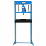 Garvee 20T Hydraulic Press H-Frame Shop Press with Adjustable Work Table for Garage, Blue, Heavy Duty - 20T-Black
