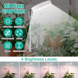 Garvee Led Telescopic Plant Grow Light Full Spectrum Timing For Succulent Flowers Indoor Plants 3.5 Inch White Warm Light 5W