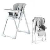 Garvee Baby High Chair Adjustable Infant Highchairs Removable Tray Foldable Lightweight for Babies & Toddlers