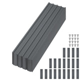 Garvee 20Pcs Metal Roofing Panels Heavy Duty Galvanized Steel Carport Patio Outdoor Garden 42.52 in x 16.77 in