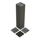 Garvee 48-Pack 12"x12" Interlocking Composite Deck Tiles Waterproof Patio Flooring Grey 48 Sq Ft