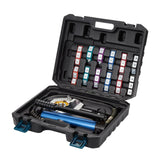 Garvee Manual Hydraulic Crimping Tool With 7 Dies Set Portable Handheld AC Hose Crimper Kit Aluminium Alloy Durable