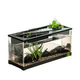 Garvee 3 Gallon Small Fish Tank with Filter Betta Fish Tank Kit for Beta and Goldfish Compact Acrylic Aquarium