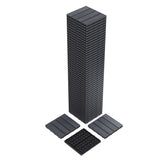 Garvee 48-Pack 12"x12" Interlocking Composite Deck Tiles Grey Waterproof Outdoor Patio Flooring for Balcony Poolside Garden 48 Sq Ft