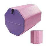 Garvee Octagon Gymnastics Mat 19"X19"X23" High-Density Foam Waterproof Cover Skill Shape Tumbling Trainer Home Use