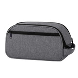 Garvee CPAP Travel Storage Bag Double Chamber Water-Resistant Nylon Padded Interior Secure Closure Side Handle Business & Camping - Grey