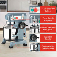 Garvee Commercial Stand Mixer 15Qt with Timing Function, 600W 3 Speeds Adjustable, Stainless Steel Bowl Stand Mixer With Safety Guard, Premium for Schools Bakeries Restaurants Pizzerias