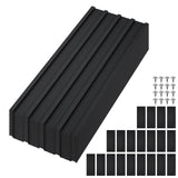 Garvee Metal Roofing Panels 20Pcs Corrugated Galvanized Steel for Carport Outdoor House 42.52in x 16.77in Waterproof Rust-Resistant