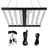 Garvee 600W 8-Bar LED Grow Light with Dimmable Full Spectrum, Foldable Design, 4x4Ft Coverage, Commercial Indoor Gardening Lamp, 120V - Multicolor2