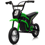 Garvee Heavy Duty Ride On Dirt Bike Electric Motorcycle For Kids Ages 3-10, 350W Motor, Rear Suspension, Up To 14.29MPH, Multiple Colors
