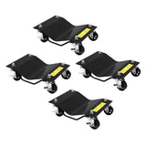 Garvee Car Wheel Dolly Set of 2 Heavy Duty Vehicle Moving Dolly with Brakes 4000 LBS Capacity for Cars Trucks Trailers Boats Motorcycles
