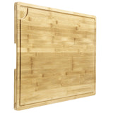 Garvee 30 x 20 Extra Large Bamboo Cutting Board, Wooden Cutting Board for Kitchen With Juice Groove and Handles, Over Sink Board Meat Cutting Board, Large Caving Board Charcuterie Board - Natural