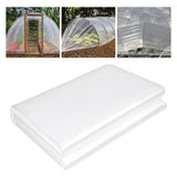 Garvee 6 Mil Greenhouse Plastic Film 19.6 x 28.2 ft, LDPE Material, Frost/Water/Sun Resistant, Green - Clear