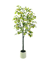 Garvee 6FT Artificial Trees Indoor Faux Tree Artificial Planter Thanksgiving Christmas Green