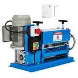 Garvee Automatic Wire Stripping Machine 0.06"–1.5" Electric Copper Stripper 11 Channels 10 Blades 370W High-Speed Aluminum Frame