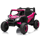 Garvee 12V Kids Ride On Car UTV Truck with Remote Control 2WD Switchable Electric Vehicle for Ages 3-8 Years, Black