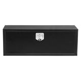 Garvee 36'' Underbody Truck Box Steel Storage Tool Box with Lock for Pickup Truck Bed RV Trailer, Heavy Duty Waterproof Black, 36x18x18 - Black