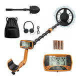 Garvee Metal Detector for Adults & Kids Waterproof with 8" Search Coil Dual Modes Gold Detector Adjustable Shaft