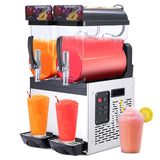 Garvee 30L Commercial Slushy Machine 700W Stainless Steel Self-Cleaning Produces 120 Cups/Hour for Margaritas Smoothies Cocktails Homes Coffee Shops Restaurants - 