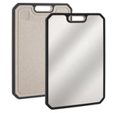 Garvee Titanium Cutting Board Double Sided Stainless Steel Cutting Board Kitchen 15x10 Inches Silver