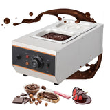 Garvee Chocolate Tempering Machine 1.58 QT*2 Tanks Stainless Steel Electric Food Warmer for Chocolate Milk Cream Melting