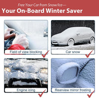 Garvee Electromagnetic Window De-Icing Device Microwave Anti-Freeze Snow Removal Instrument Universal Anti-Ice Defroster for Car & Home Glass Compact Size