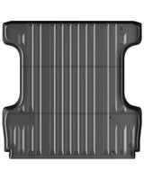 Garvee Truck Bed Mat for 2007-2021 Toyota Tundra CrewMax Cab 5.5 ft Short Bed, Custom Fit TPE All Weather Pickup Truck Bed Liner Accessories, Black
