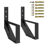 Garvee Steel Stair Step Riser Metal Stair Stringer with Reinforcing Support Legs for Indoor Outdoor Steps 2 Pack 1 Step - Step 1 | Wear A Pair Of Gloves