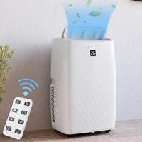 Garvee Portable Air Conditioner with Cooling and Dehumidification Function,14000 BTU Portable AC Suitable for 700 Sq.Ft Air Cooler with a Remote Control Function Easy Movement