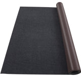 Garvee 6FT*18FT Boat Marine Carpet, Black Marine Carpet, Indoor/Outdoor Rug, TPR Non-Slip, Waterproof, for Patio Deck, Outdoor Use, Camping - Black
