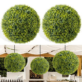 Garvee Artificial Boxwood Ball Set Ø52cm UV-Resistant PE Plastic Decorative Topiary for Garden & Wedding Green