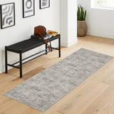 Garvee Entryway Rugs Indoor 2x6 Washable Runner Rug With Rubber Backing Non Shedding Stain Resistant Camel - Airy Solid|Camel