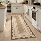 Garvee 2x6 Hallway Washable Runner Rug Tan Non Slip Soft Kitchen Laundry Entryway Living Room Floor Mat - Tan