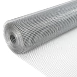 Garvee Hardware Cloth 1/2 in 72 x 100 ft 19 Gauge Galvanized Steel Mesh for Garden Poultry Tree Guard Silver